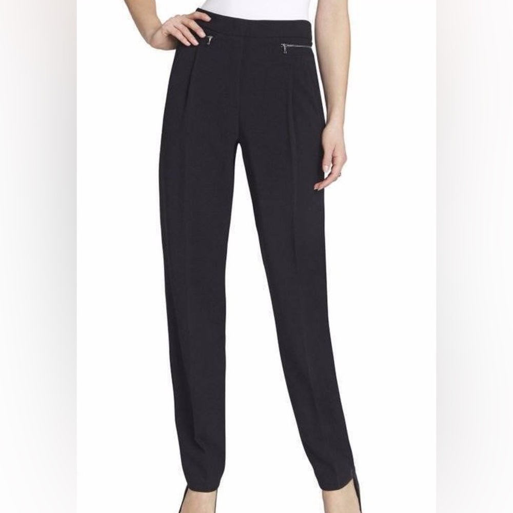 $178 NWT BCBG MAXAZRIA BREENA PLEATED-FRONT TROUSER PANTS S